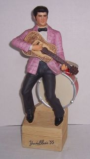 MCCORMICK ELVIS PRESLEY PINK SUIT MUSICAL LARGE DECANTER BOXED