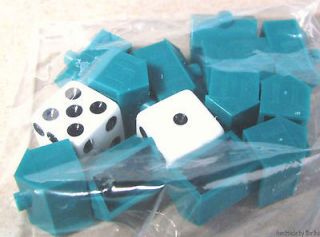 game part Monopoly Foxwoods Resort Casino new plastic green teal 