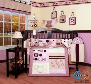 Newly listed Boutique GEENNY Baby Girl Artist 13PCS CRIB BEDDING SET