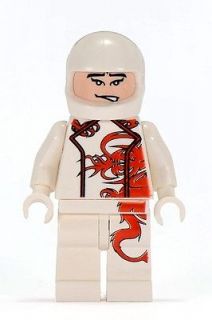 Lego Speed Racer 8159 Racer X   Taejo Togokahn White Suit Minifig 