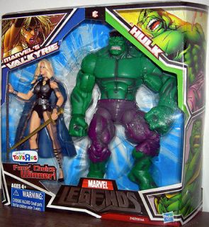 marvel legends valkyrie and hulk 2pack set from canada returns not 
