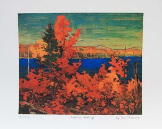 Tom THOMSON Group of Seven AUTUMN FOLIAGE Limited Edition Giclee art 