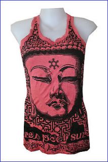 ZC6 Yoga Shirt Om Aum Hindu Buddha Nirvana Peace Zen LOTUS Hobo Boho 