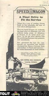 1926 reo speed wagon truck ad 