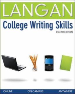 College Writing Skills by John Langan 2010, Paperback