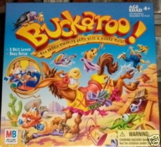 Buckaroo The Saddle Stacking Game with a Moody Mule ages 4+