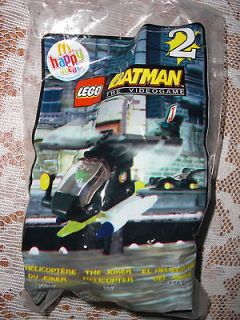 NEW LEGO The Joker Helicopter 2008 Happy Meal Batman #2 DC Comics 