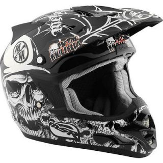 2012 MSR Metal Mulisha Youth Small Assault MX ATV Helmet 359046