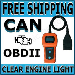   Scanner Trouble Code Scan Tool Clear Check Engine Light CAN OBDII D