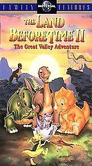  Land Before Time II The Great Valley Adventure (VHS, 1994, Clamshell