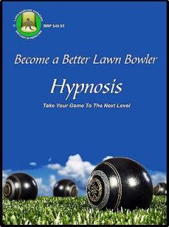 LAWN BOWLS COACHING FOR THE MIND TWIN CD HYPNOSIS SET IMPROVE YOUR 