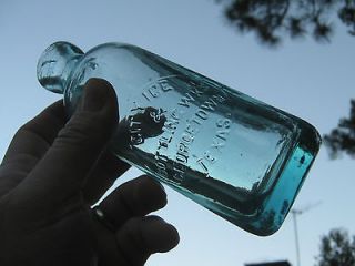 Texas Slug Plate HUTCHINSON Hutch Bottle Georgetown City Ice 