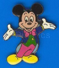 Disney Germany Pro Pin Mickey with Tail Coat   Coat Tails Propin