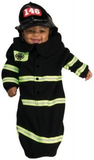 cute firefighter bunting newborn baby halloween costume