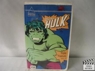the incredible hulk volume 2 vhs 