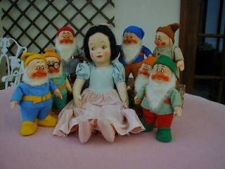 SNOW WHITE & SEVEN DWARFS 1930s CHAD VALLEY EXCEL CONDITION   BOXES