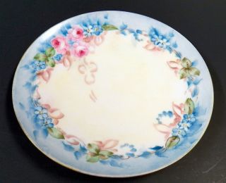 vintage j c bavaria saucer signed by merryman 6 3