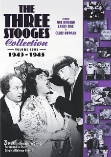 The Three Stooges Collection   Vol. 4 1943 1945 (DVD, 2008, 2 Disc 