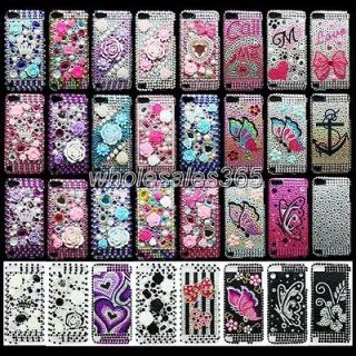 Bling Crystal Diamond Rhinestone Case Cover For Apple Ipod Touch 5 5G 