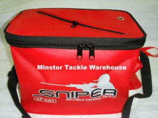 sniper sp601 eva live bait fishing bucket red from malaysia
