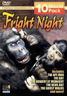 Fright Night 10 Movie Pack DVD, 2005, 2 Disc Set