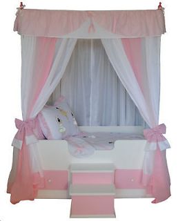 TWIN BALLERINA Princess Canopy BeddingGirls BedCanopy Bed, girls 