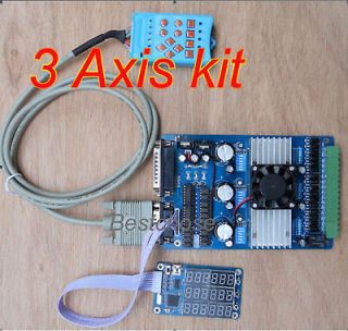 cnc 3 axis driver+ display module handle controller kit from