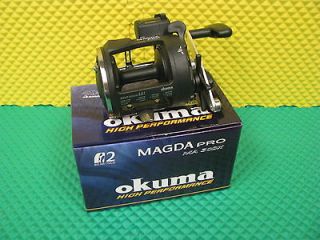 okuma magda pro ma 30dx 2bb fishing reel with line