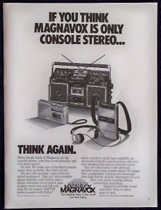 1981 Magnavox Skymaster/Micr​o Cassette/Ste​reo Print Ad