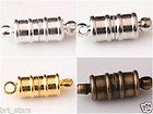  10/30/50Set Silver/white K/Gold/Bronz Plated nice Magnetic Clasp18*6mm