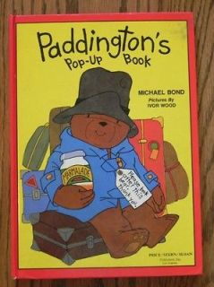 paddington bear pop up book michael bond 1977 time left