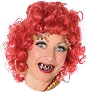 08881 I Love Lucy Queen of the Gypsies Red Wig Halloween Costume NEW