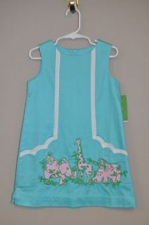 Lilly Pulitzer Girls Little Lilly Shift in Shorely Blue The Gangs 