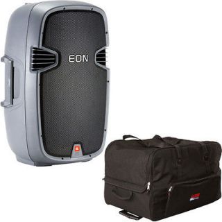   EON315 EON 315 15 Powered PA Speaker Mobile DJ w/ Rolling Speaker Bag