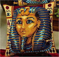 egyptian pharaoh large holed tapestry cushion kit 