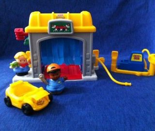 fisher price little people car wash used 