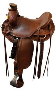 16 Wade Tree Roping Saddle *MADE FOR ROPING* NEW by Showman w 