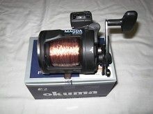 okuma magda pro 45dx pre spooled w 30 copper line
