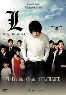 newly listed death note l change the world dvd 2009