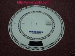calibrator disc for arm cartridge precision protractor from hong kong