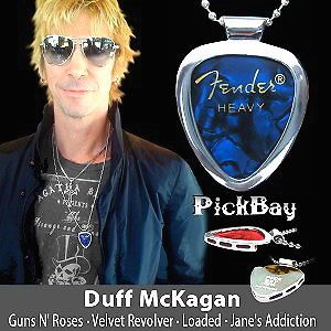  Guitar pick Holder Pendant Necklace PICKBAY RockNroll gift item DUFF