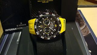 EDOX OFF SHORE Racing CHRONOGRAPH with Date Miss GEICO MODEL 10304 