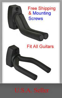 LOT of 2 Guitar Wall Hangers/Holder​s/Stands/Racks​/Hooks, fits 