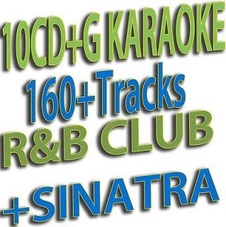 GREAT HITS FROM THE MUSIC MAESTRO KARAOKE 10 CD+G R&B MOWTOWN + FRANK 