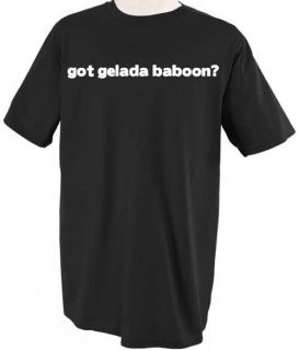 got gelada baboon animal pet t shirt tee shirt top