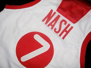 steve nash 7 team canada jersey new white any sizes