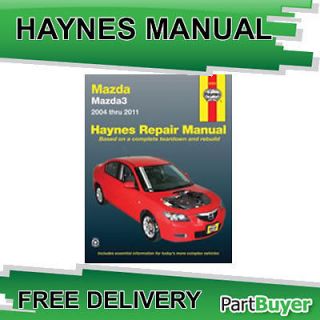 Mazda 3 All Models (not AWD/Turbo)2004 2011 USA Haynes Repair Manual
