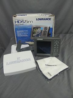 lowrance lms 520c fish finding sonar and mapping gps time