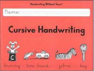 Handwriting Without Tears   Cursive Handwriting Grade 3   NEW