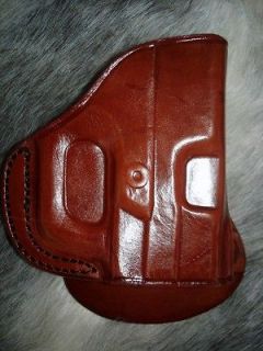 RUGER MARK III 3 4 5.5BROWN LEATHER RH QUICK DRAW PADDLE HOLSTER by 